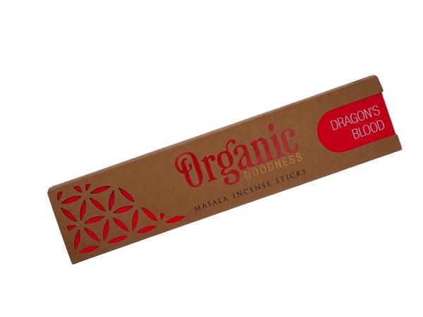 Drachenblut - Organic Premium Räucherstäbchen - Song of India